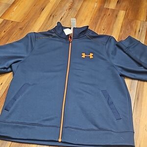 Under Armour Navy Blue Zip-Up Jacket